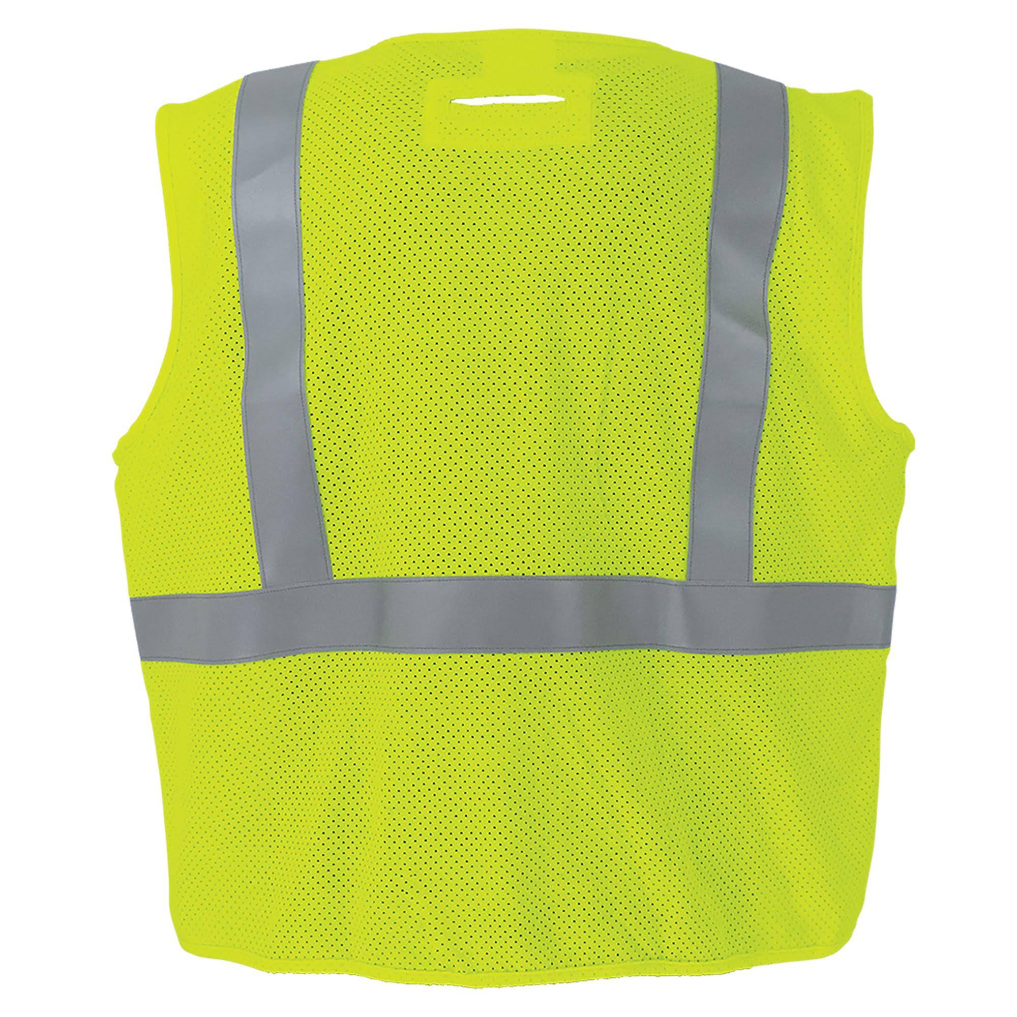 Global Glove - FrogWear HV FR Type R Class 2 Surveyors Safety Vest - Small - GLO-022FR