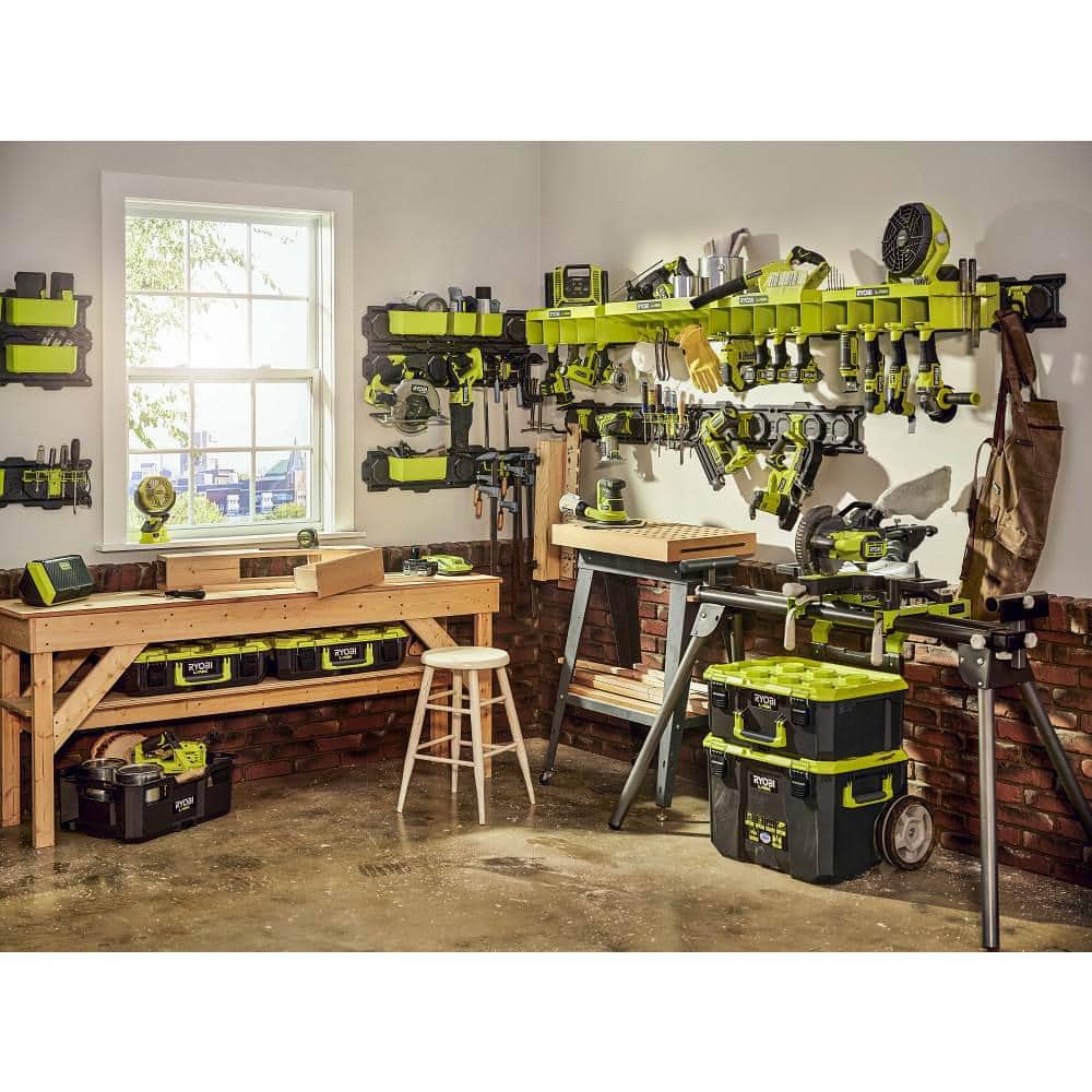 RYOBI LINK Rolling Tool Box with LINK Medium Tool Box and LINK Standard Tool Box STM201-STM102-STM101