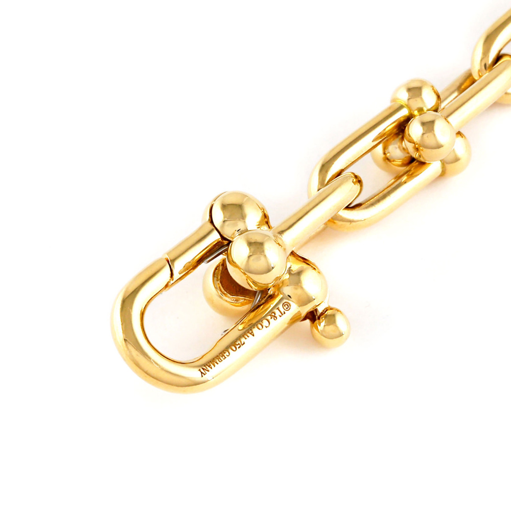 Tiffany & Co. Hardware Link Bracelet 18K Yellow Gold 60153078