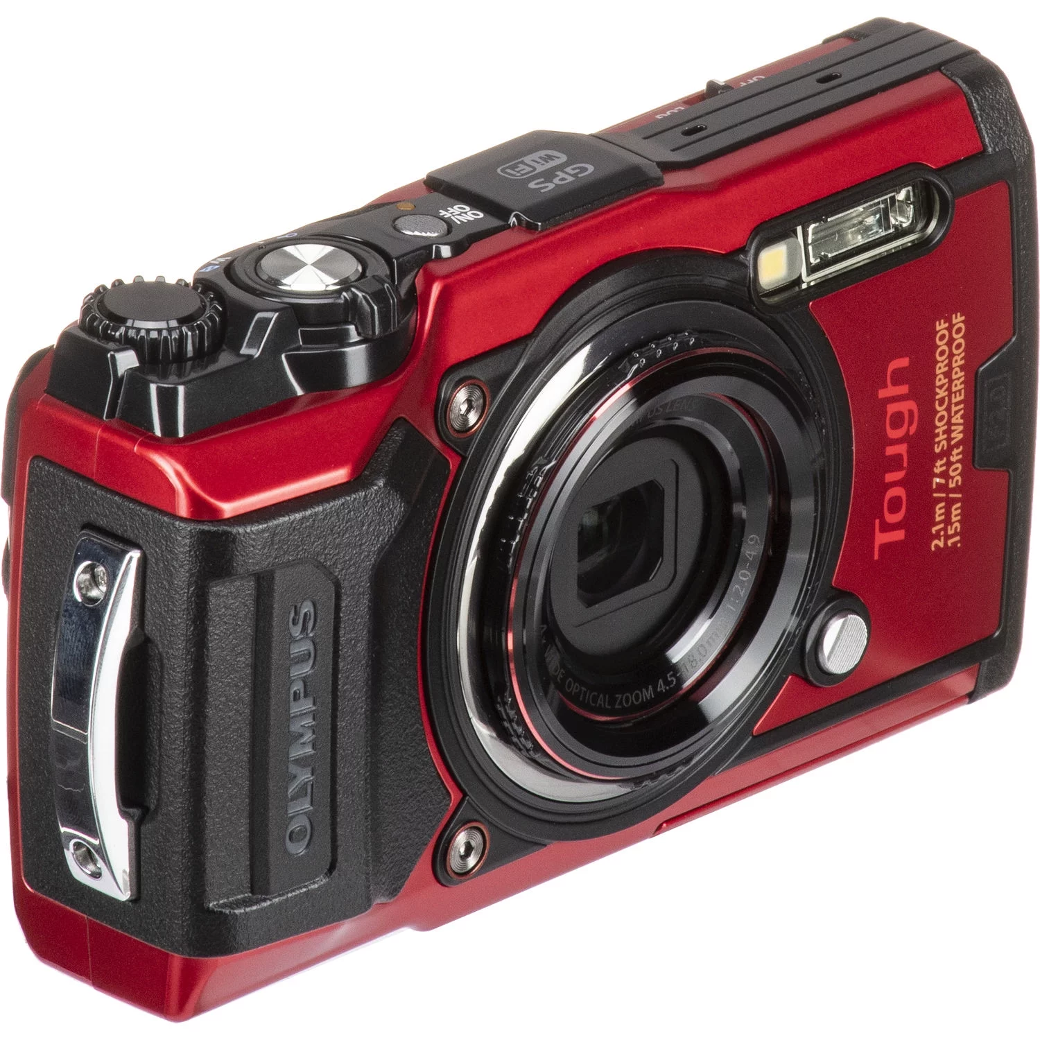 Olympus Tough TG-6 Compact Camera - Red