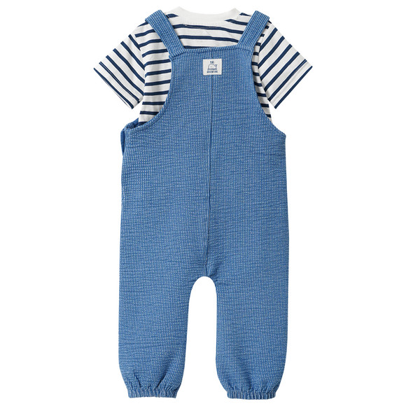 Topomini Newborn Set mit Latzhose und T-Shirt