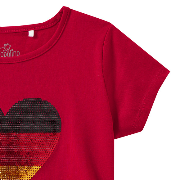 Topolino Mädchen T-Shirt im Fußball-Design