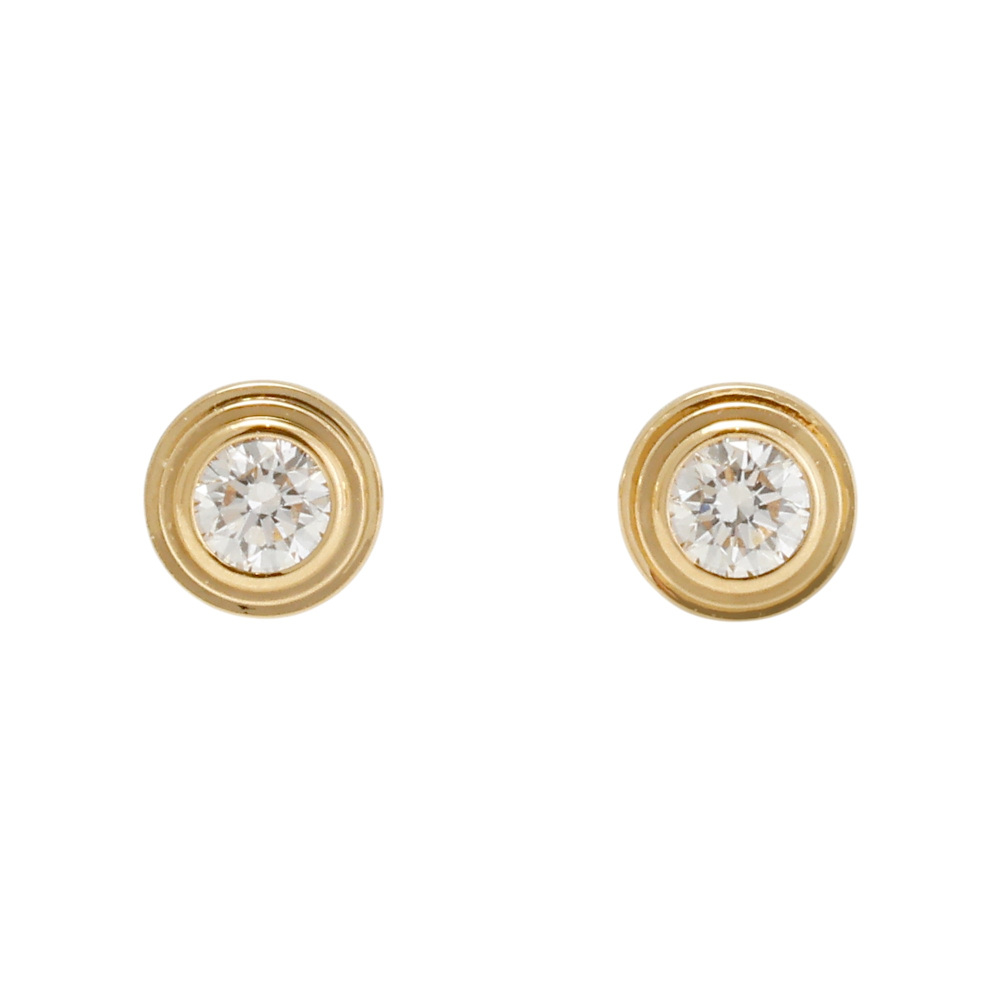 Cartier Damour (diamant Leger) Xs Online Exclusive Earrings 18K Yellow Gold B8301215