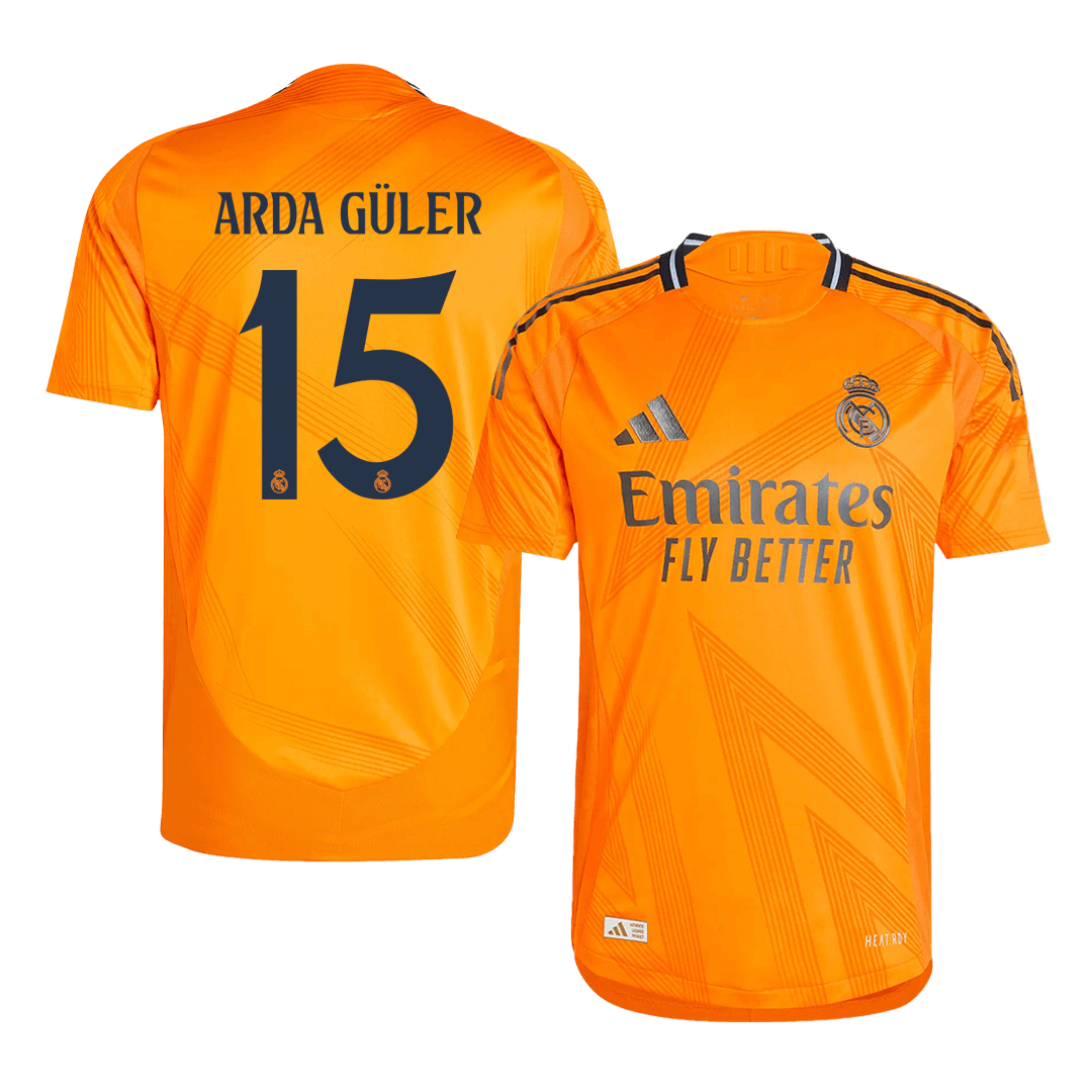 ARDA GÜLER #15 Real Madrid Away Player Version Jersey
