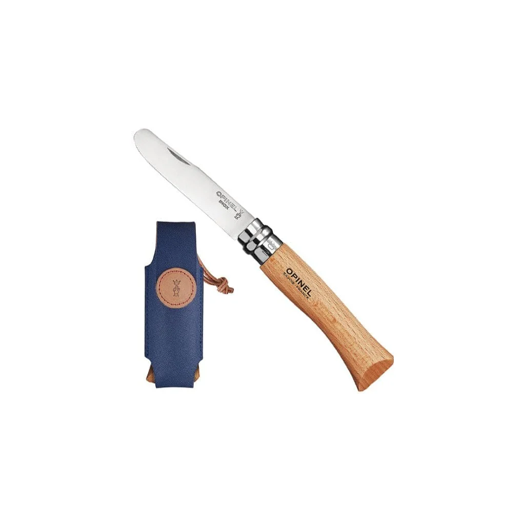 My First Opinel Knife + Recycled Sheath Kit