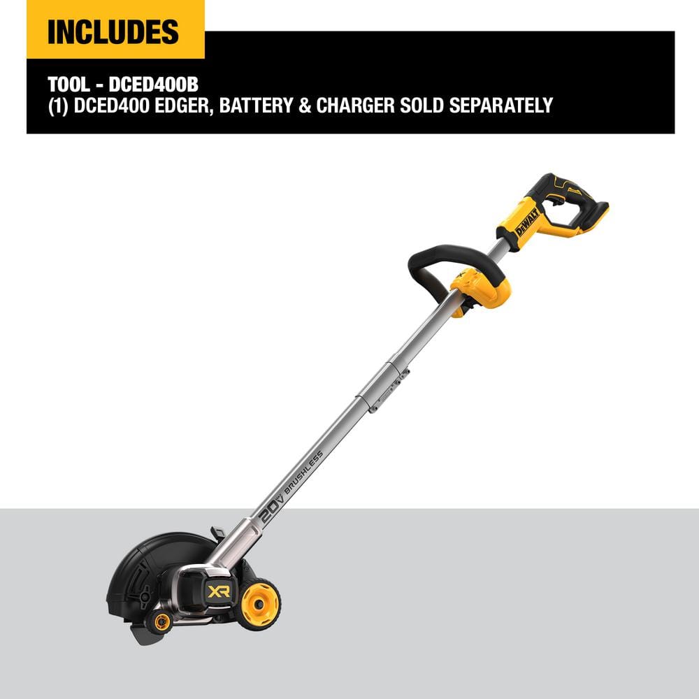 DEWALT 20V Cordless Battery Powered Lawn Edger DCED400B