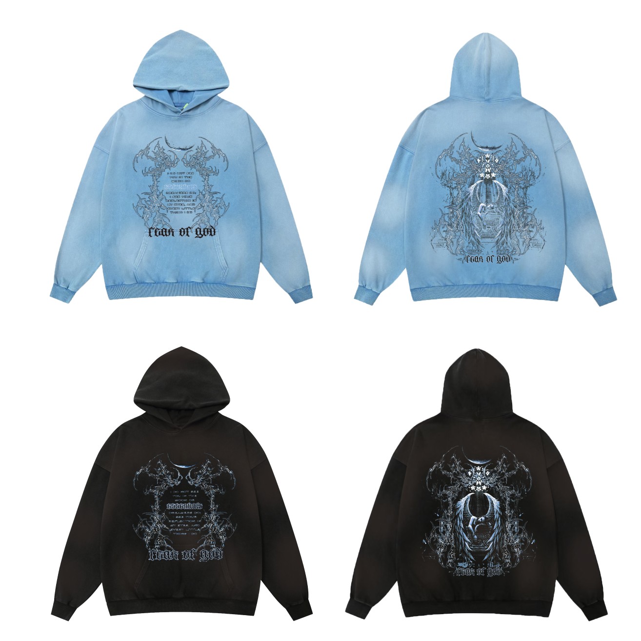FEAR OG GOD Hoodie hooded sweatshirt - cnluxepick