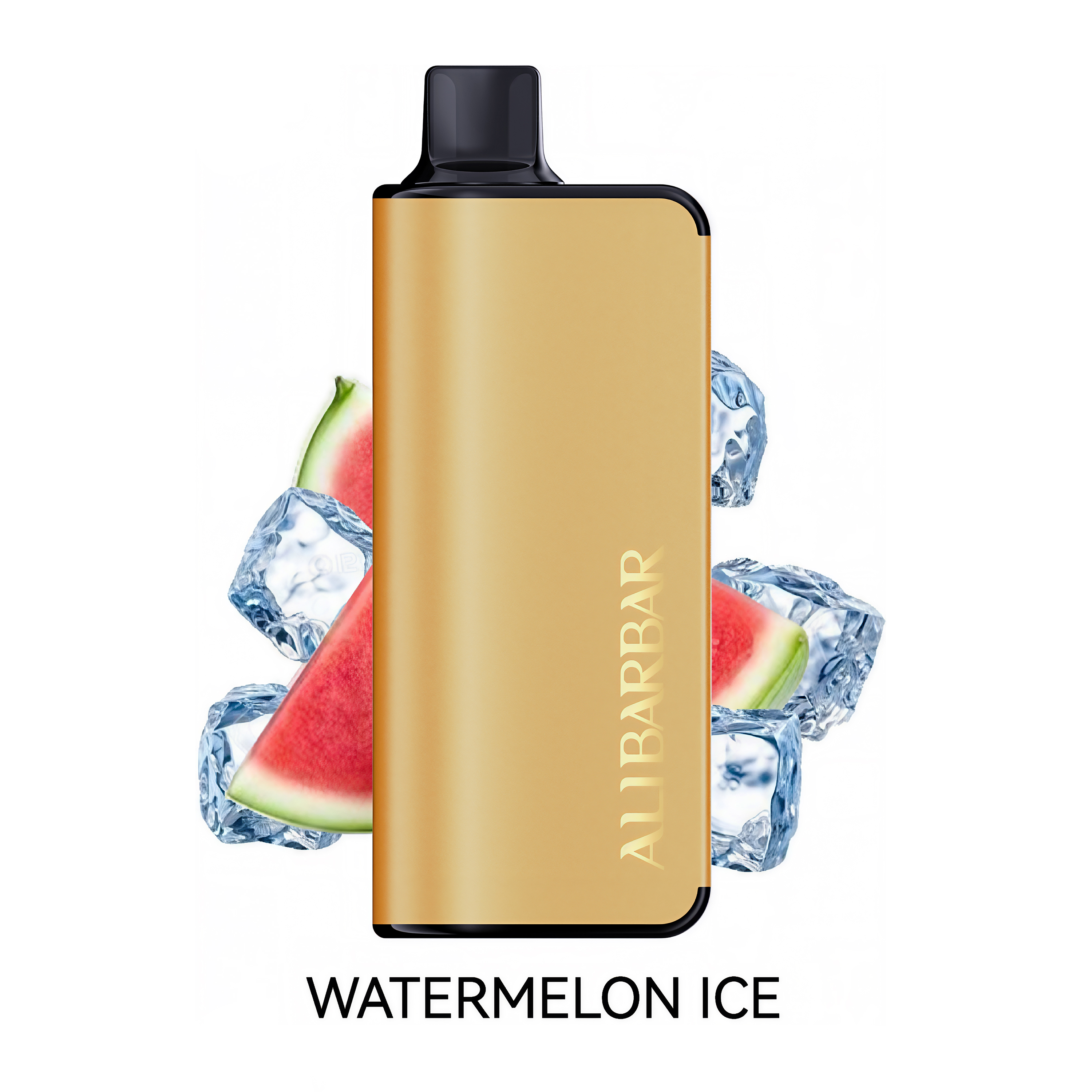 WATERMELON ICE – Alibarbar 9000 Puffs Disposable Vape 🍉❄️ Refreshing Watermelon & Cool Menthol Flavor