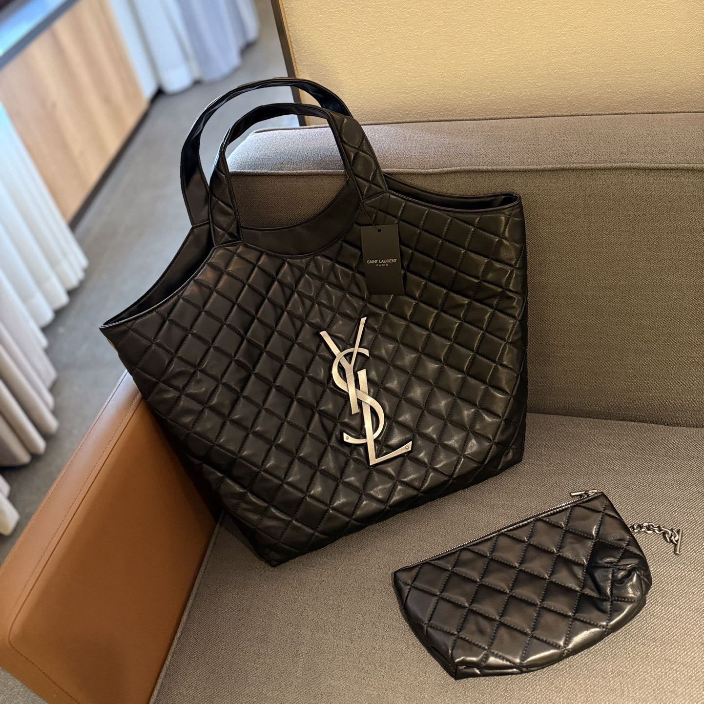 YSL Gaby Quilted Pattern Tote bag - cnluxepick