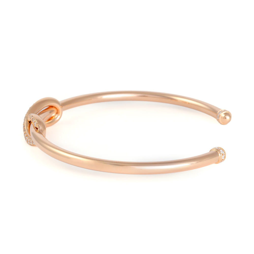 Tiffany & Co. Infinity Diamond Bracelet 18K Rose Gold