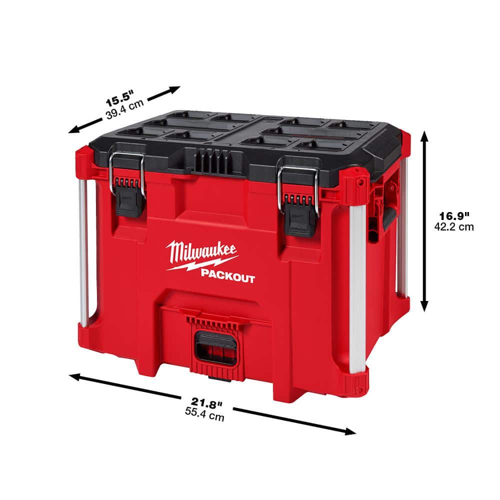 48-22-8443-8429  22 in. 3-Drawer and XL Tool Box