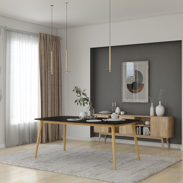 Amazonia Hawaii Dining Table,White or Black
