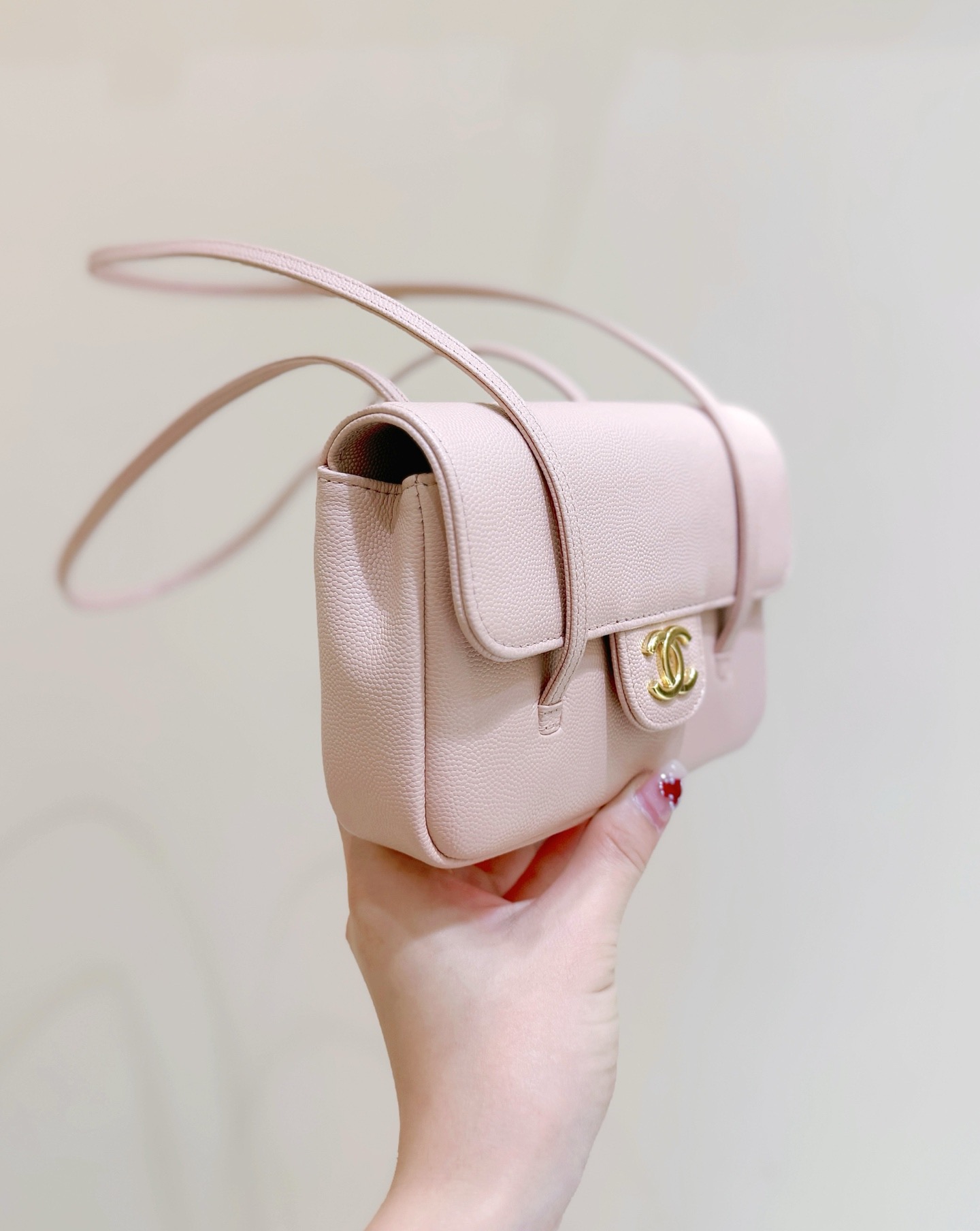 Chanel 26P Preppy Coco Pink Small