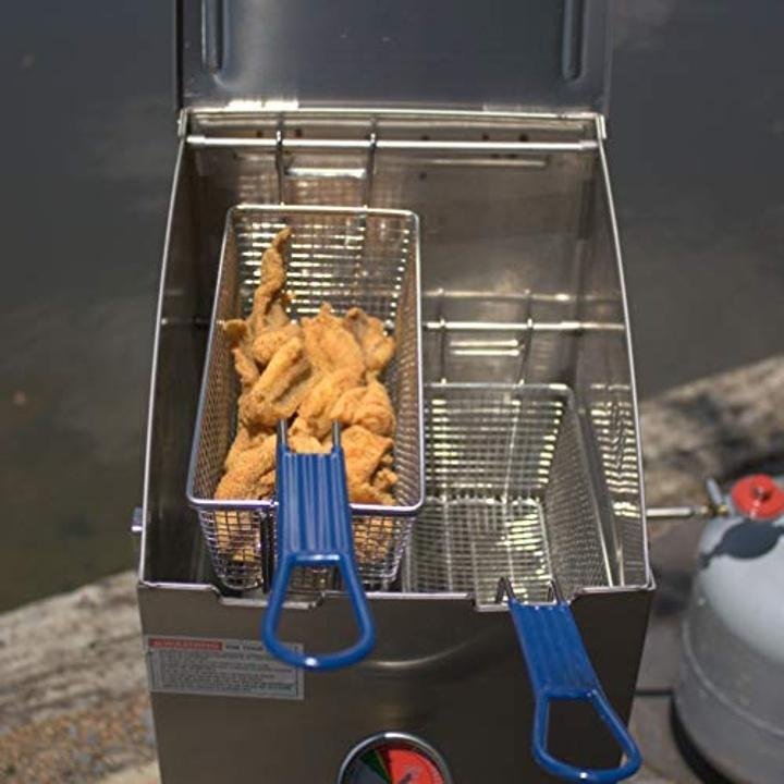 bayou-classic-4-Gallon Bayou Fryer Stainless Steel