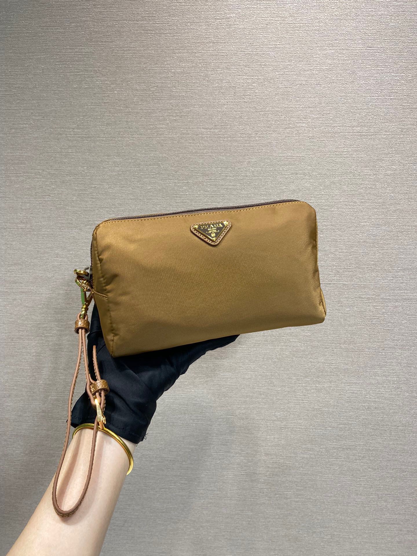 Prada new nylon clutch bag - cnluxepick