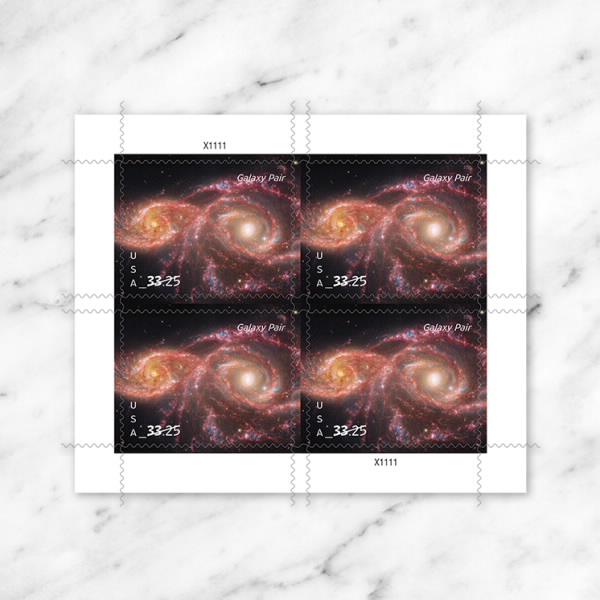 Galaxy Pair 2026 - 1 Sheet / 4 Pcs
