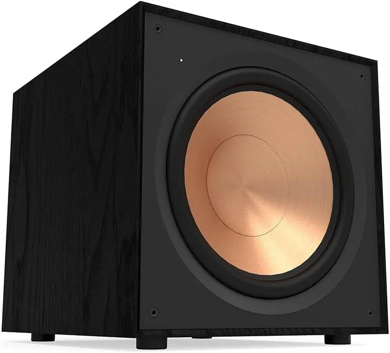 Reference R-121SW 12-Inch Subwoofer – Front-Firing, Spun-Copper Polymer Woofer, All-Digital Amplifier, Premium Black Finish