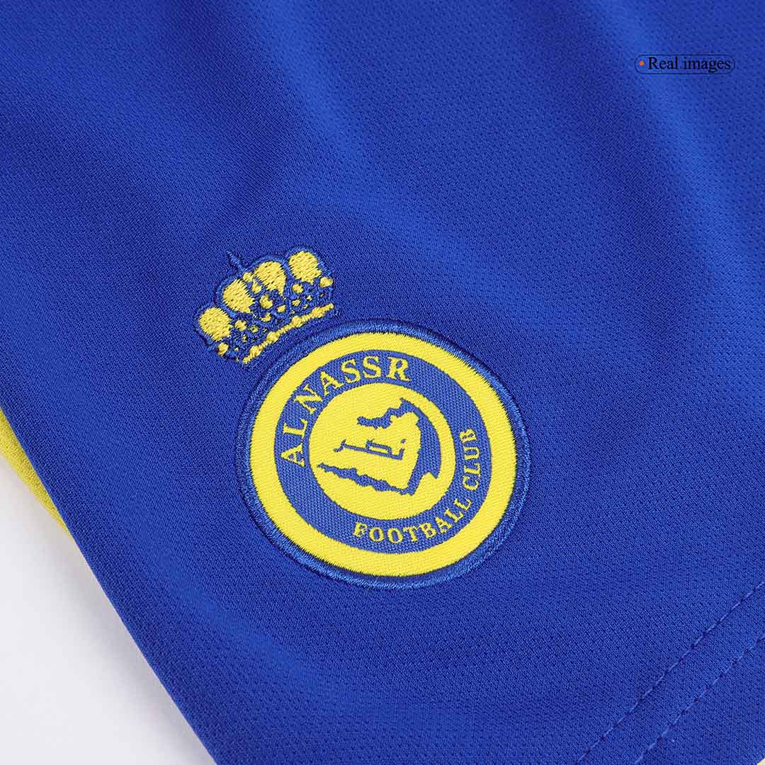 RONALDO #7 Al Nassr Home Kids Soccer Jerseys Kit - ACL