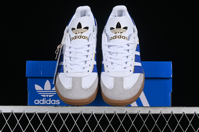 Adidas Samba Og Cloud White/Semi Lucid Blue/Gold Metallic IE1813