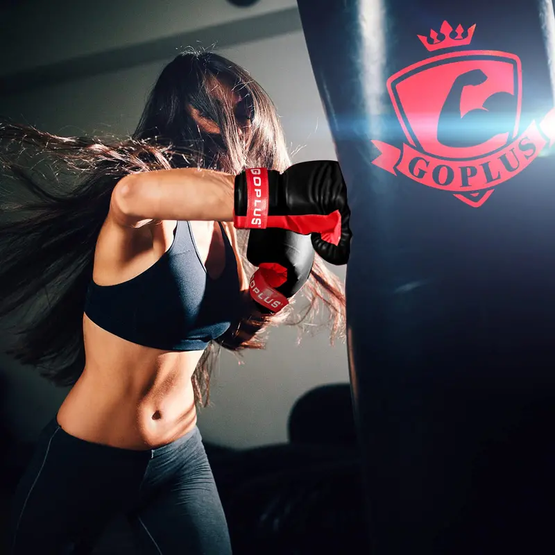 Premium Adult Punching Bag Kit – 63 lb Filled Hanging Bag with Boxing Gloves & Hand Wraps