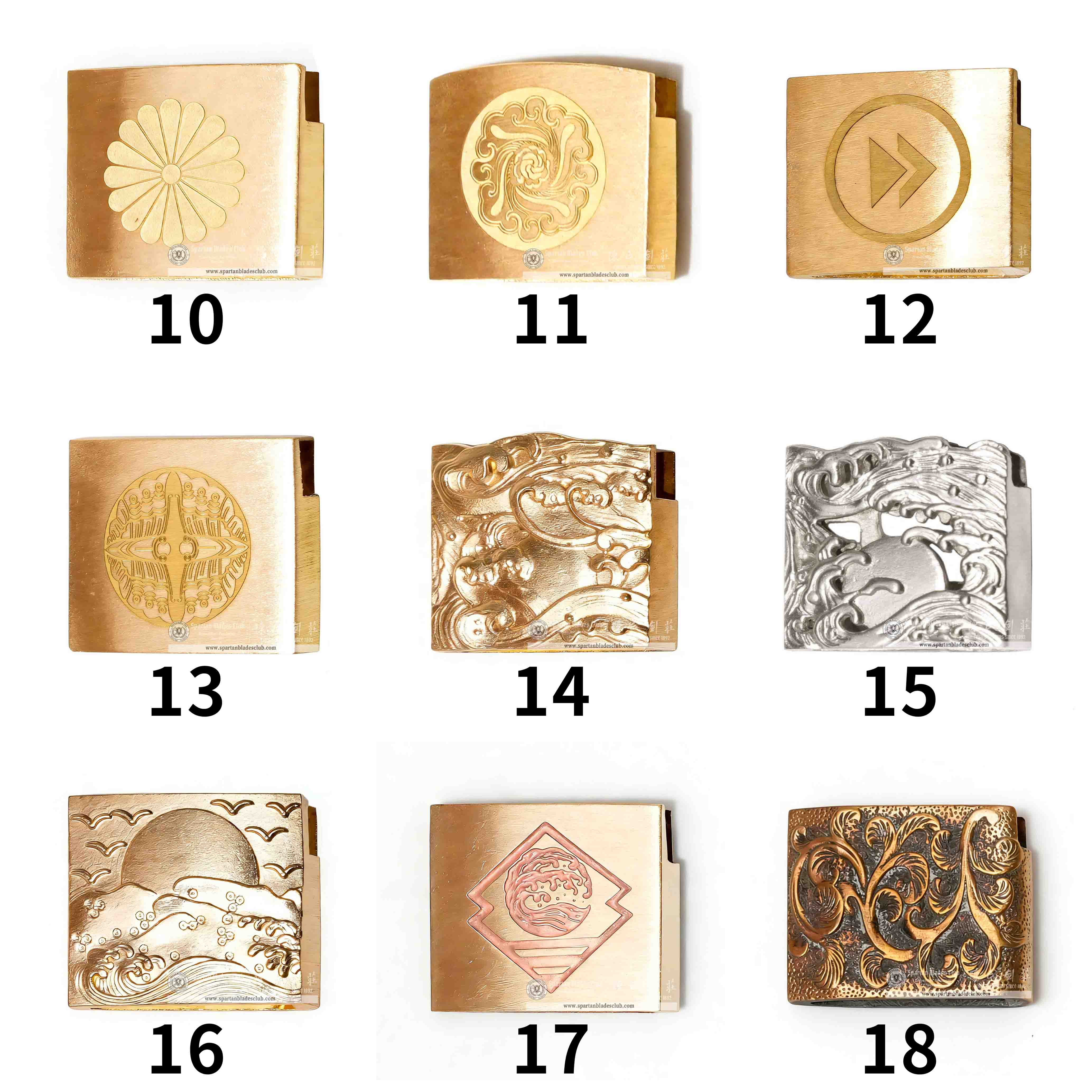 Custom Your Katana | Habaki | Spartan Blades Club | CHEN'S SWORDS 1892 - Spartan Blades Club - 陳氏劍莊1892