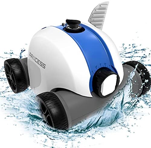 PAXCESS Cordless Robotic Pool Cleaner, Automatic Pool Robot Vacuum