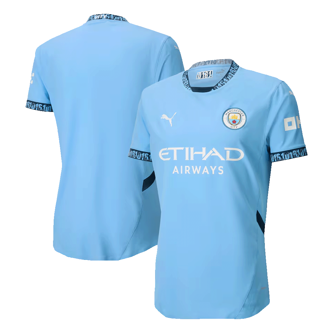Manchester City Home Player Version Jersey