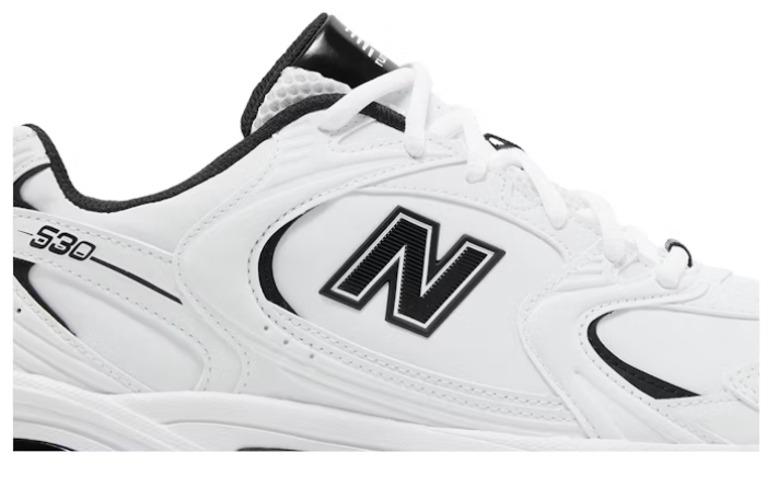 New Balance 530 White Black MR530SYB Casual Running Shoes