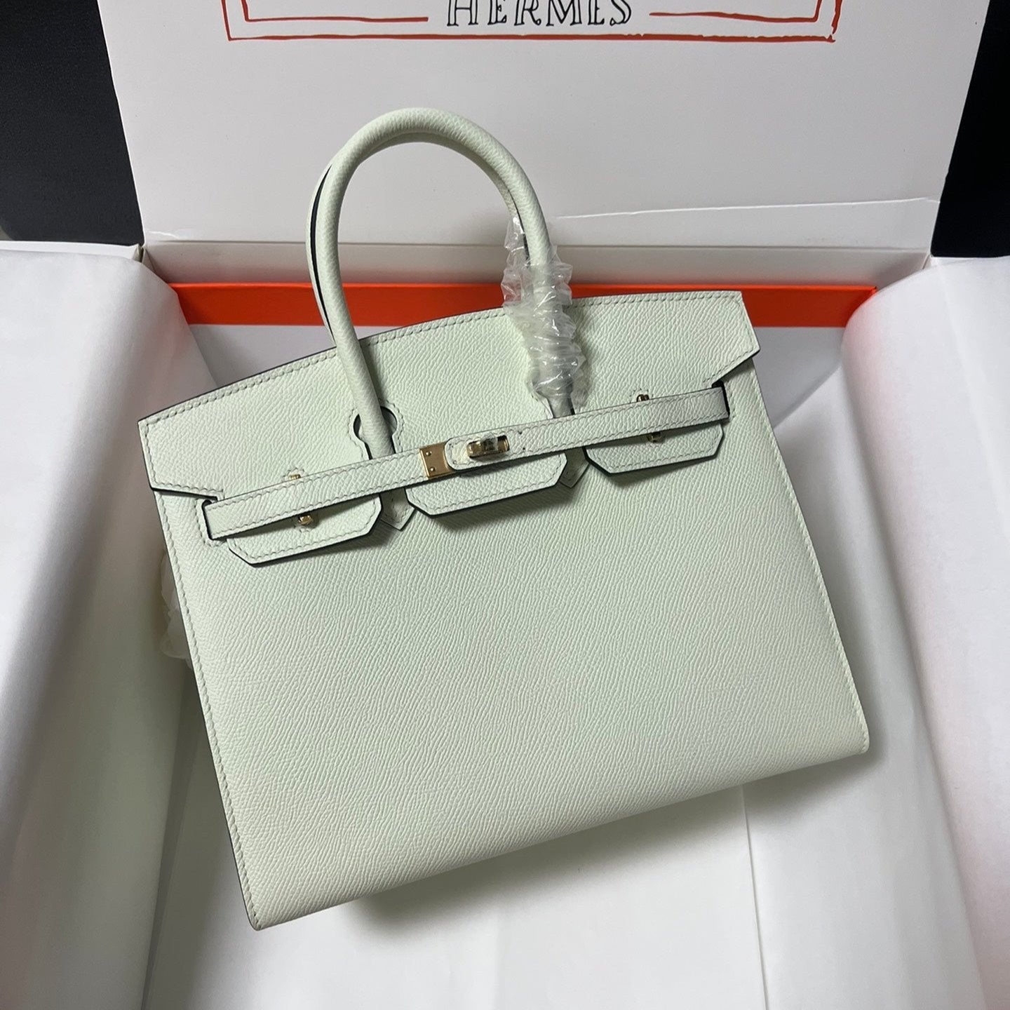 Hermes Birkin Sellier Vert Fizz Epsom Leather Gold Hardware