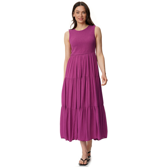 Gina Benotti Damen Kleid in Unifarben