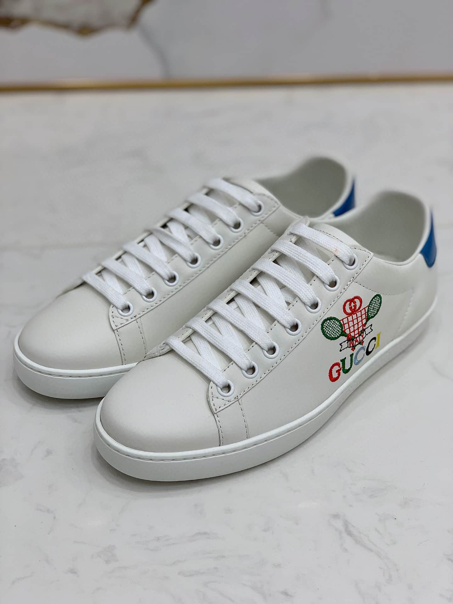 Gucci Ace Tennis ‘White’ 602684 Ayo70 9096