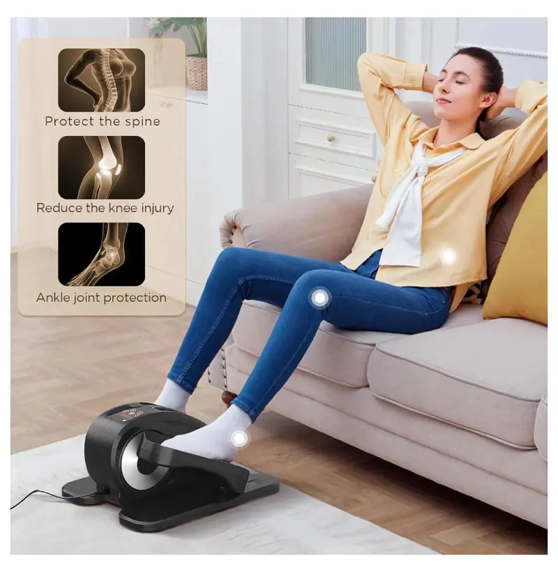 Seated Mini Elliptical Trainer – Fully Assembled Under-Desk Exercise Machine