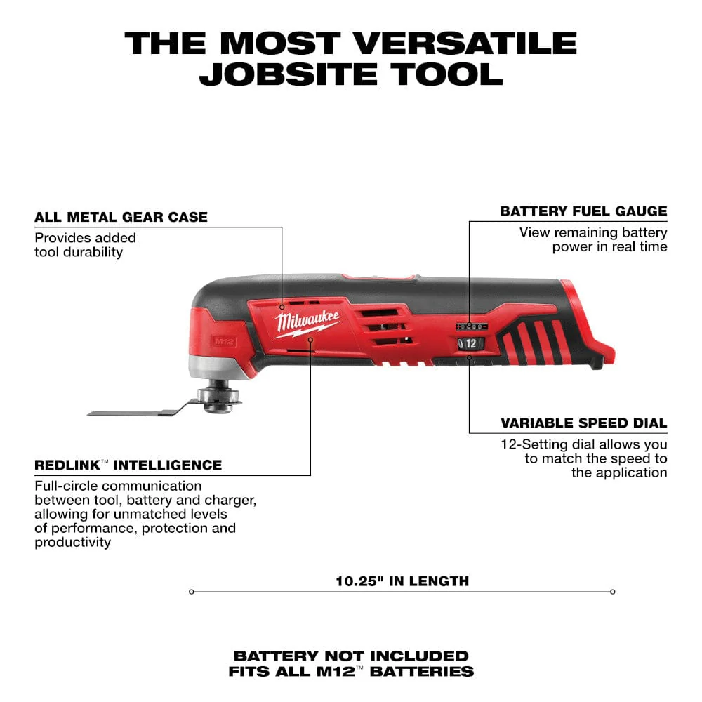 2026 Milwaukee M12™ Cordless Multi-Tool