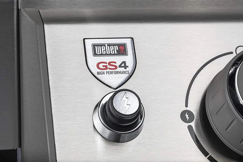 Weber Genesis II S-435 Propane Grill – 4-Burner Stainless Steel Gas Grill with Premium Features and Large Cooking Area