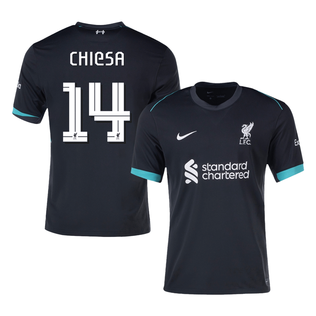 CHIESA #14 Liverpool Away Soccer Jersey -UCL