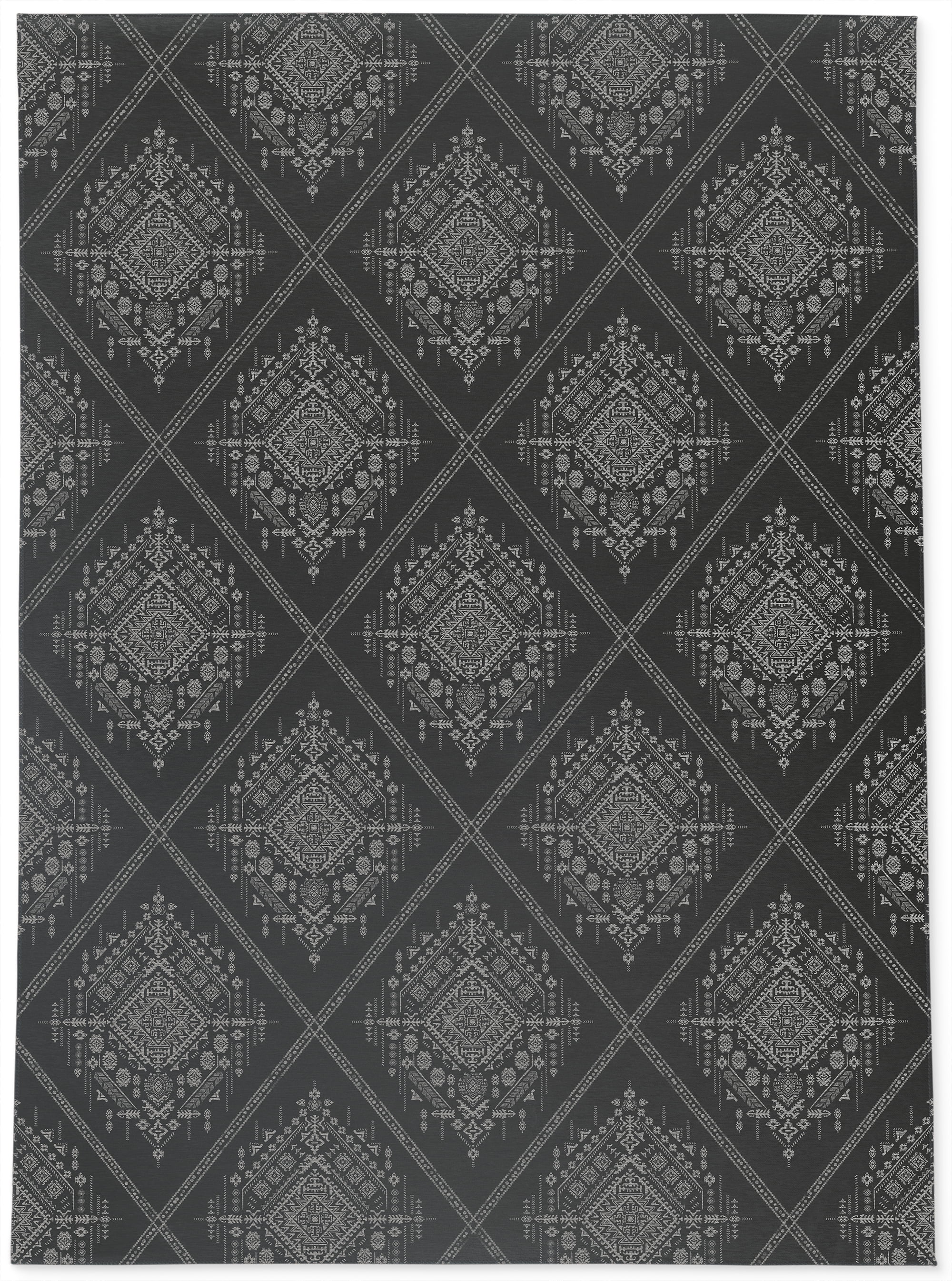 Zara Charcoal Area Rug by Kavka Designs