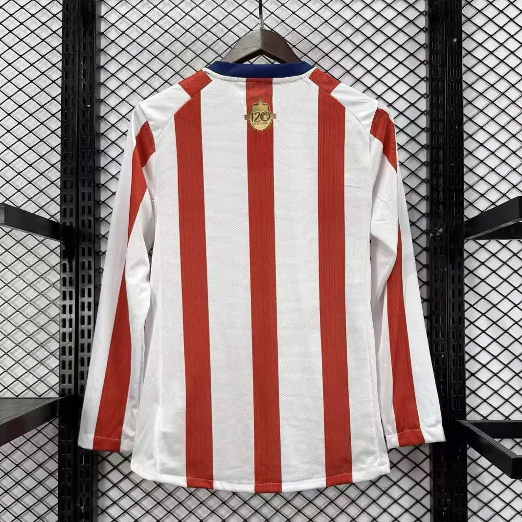 Retro 120 Years Anniversary Chivas Jersey Long Sleeves S-XXL