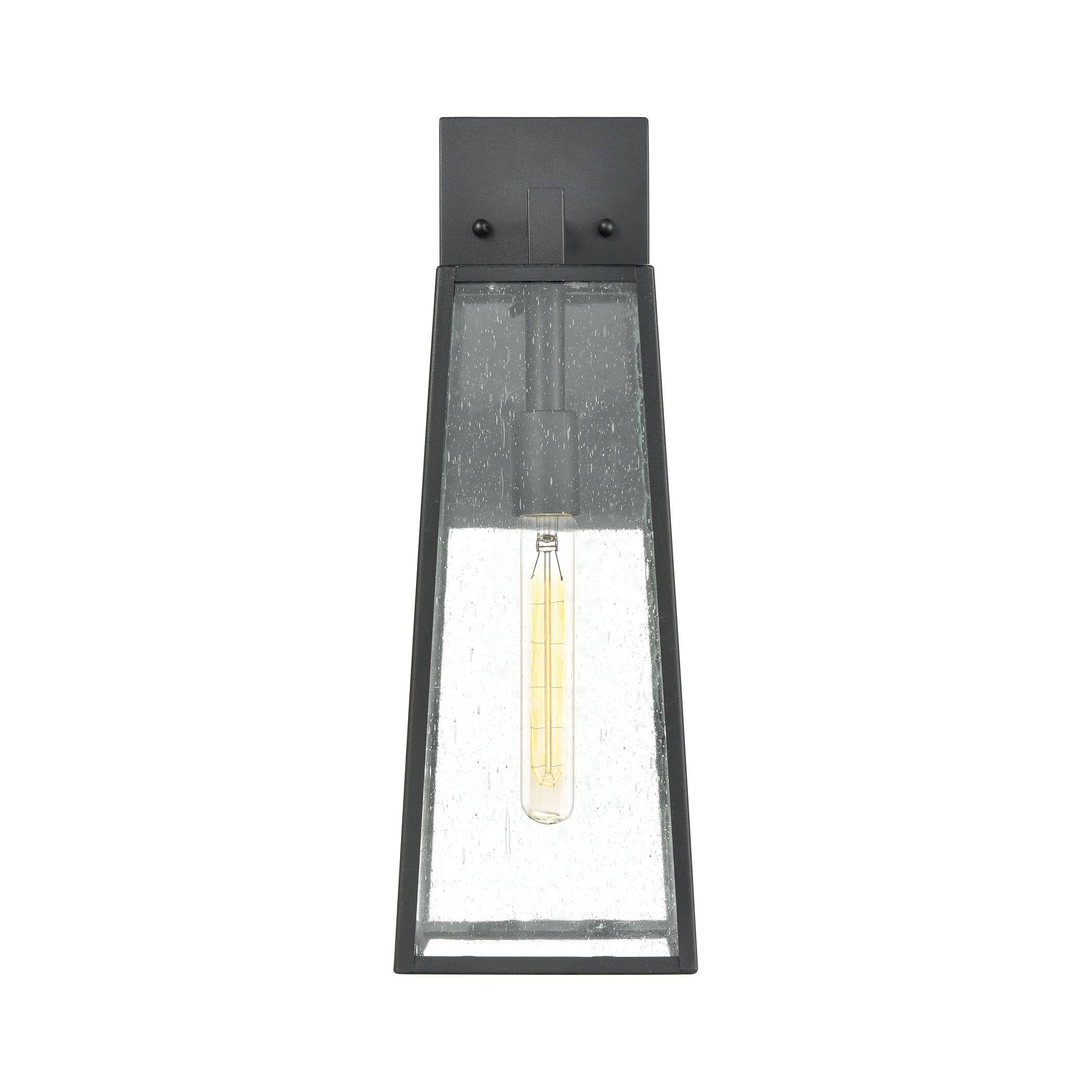 Elk Lighting 47520/1 Meditterano 1-Light Sconce in Charcoal with Seedy