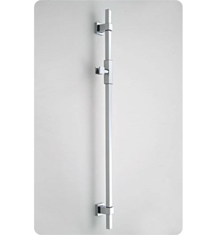 Jaclo 8724-BU Cubix Deluxe Wall Bar Adjustable Height and Angle - Bronze Umber