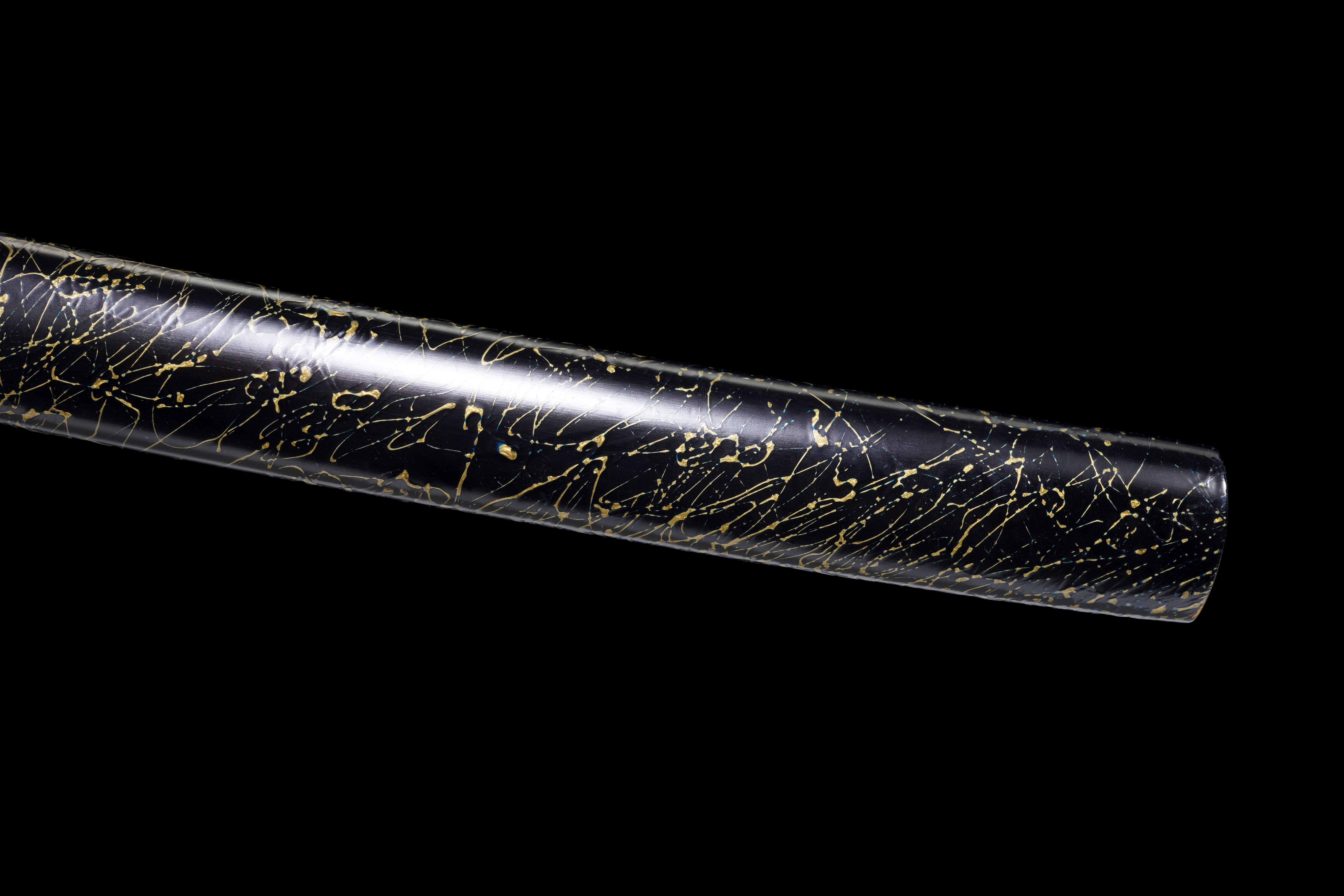 Handmade Katana T10 Steel Clay Tempered Blue Blade Azure Cloud Full Tang
