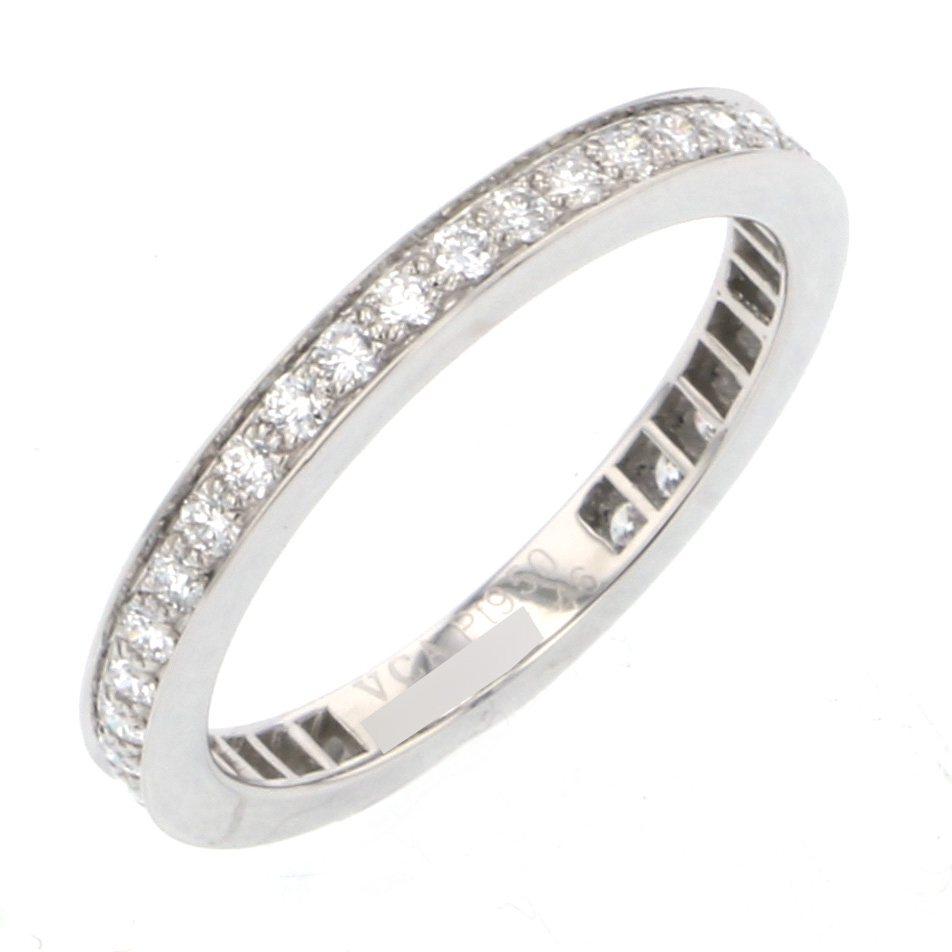 Van Cleef & Arpels Romance Ring Platinum Diamond