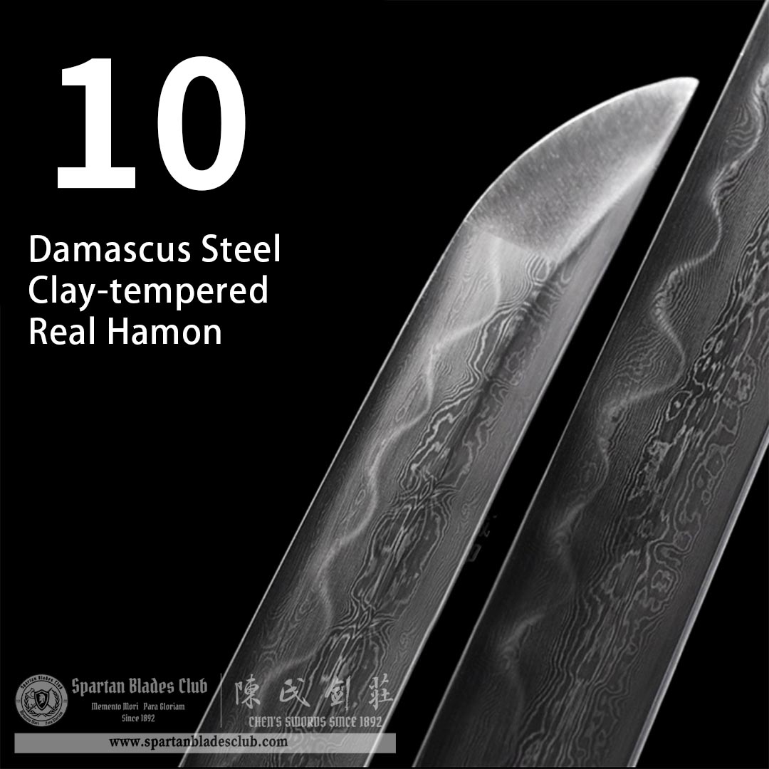 Custom Your Katana | Damascus Steel | Spartan Blades Club | CHEN'S SWORDS 1892 - Spartan Blades Club - 陳氏劍莊1892