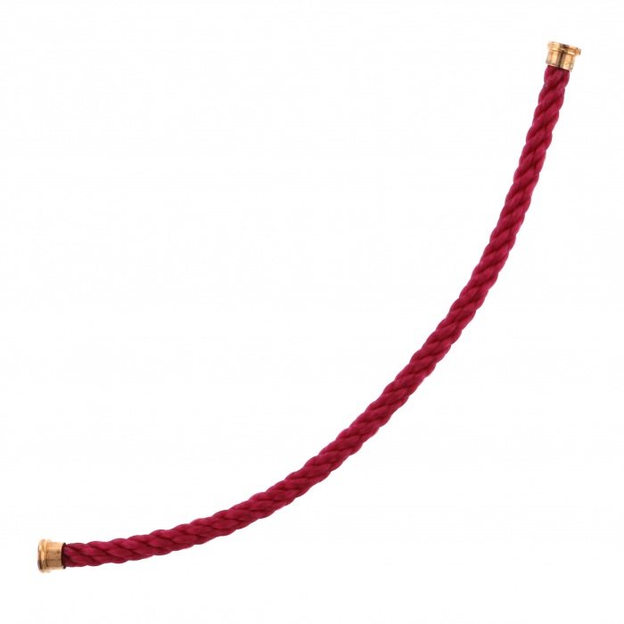 FRED Force 10 Lm Textile Red 15 Stainless Bracelet Stainless Steel 6B0184