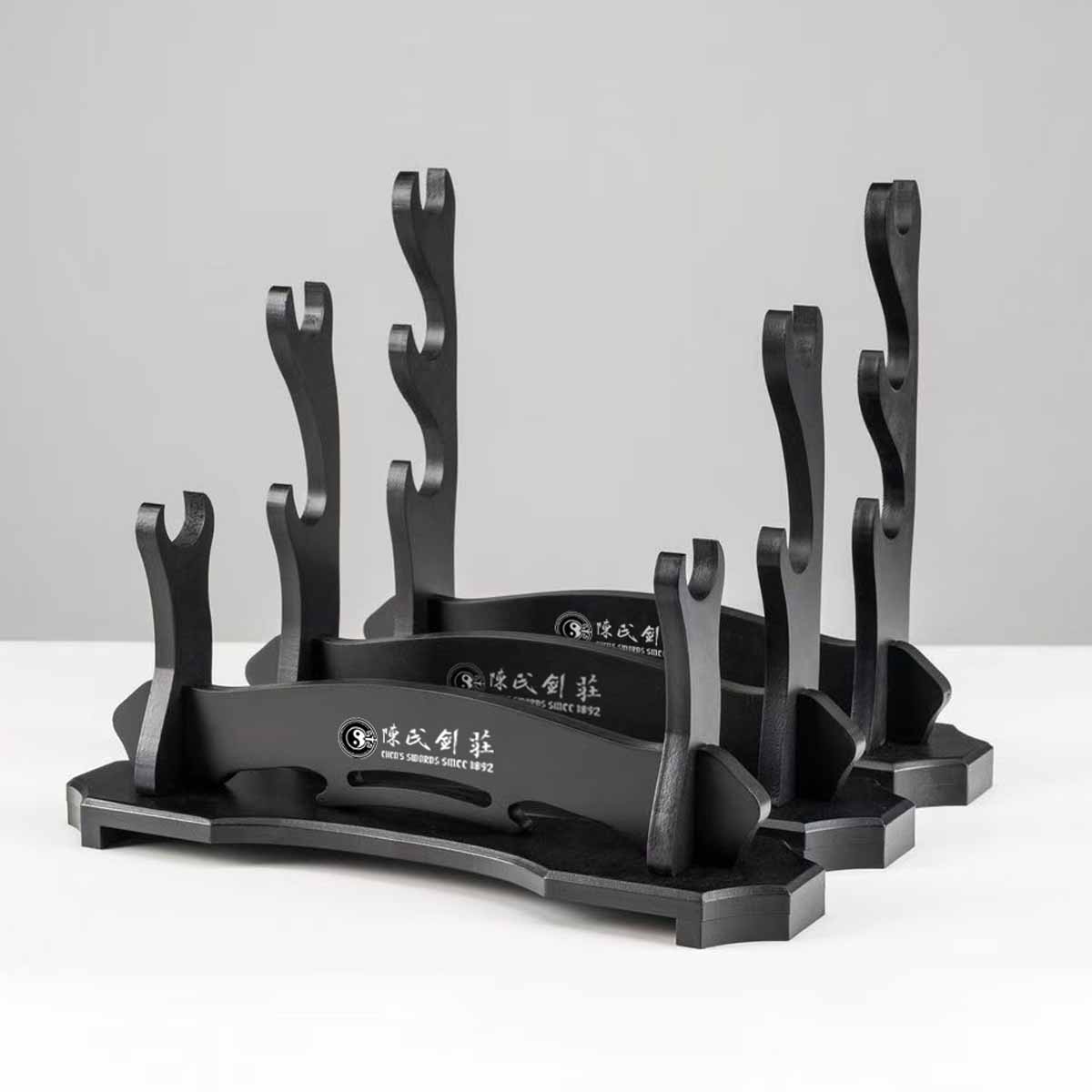 Sword Stand - Wooden - Elegent Design - Spartan Blades Club - 陳氏劍莊1892