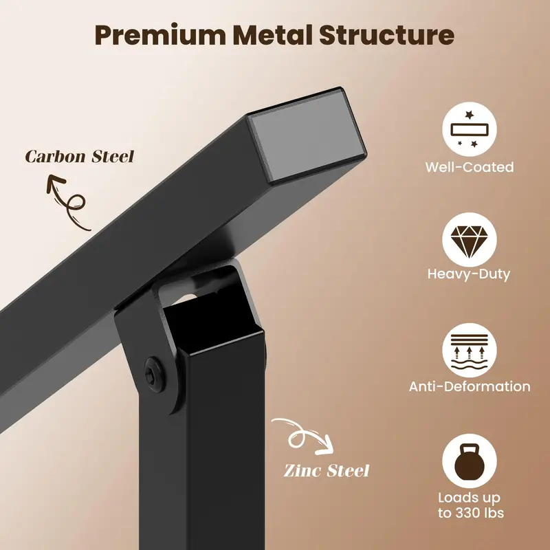 Space-Saving Adjustable Handrail for 0–2 Steps