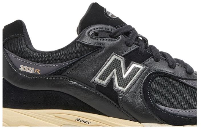New Balance 2002R Leather Pack - Vintage Black M2002RIB Casual Running Shoes