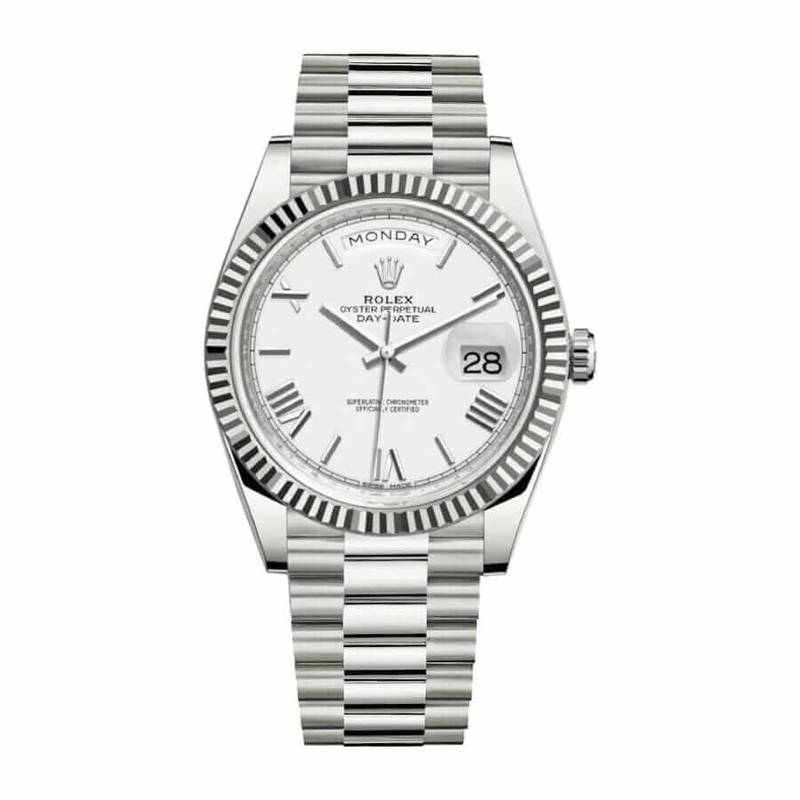 Rolex Day-Date 228239 “White Gold” Next Level Replica