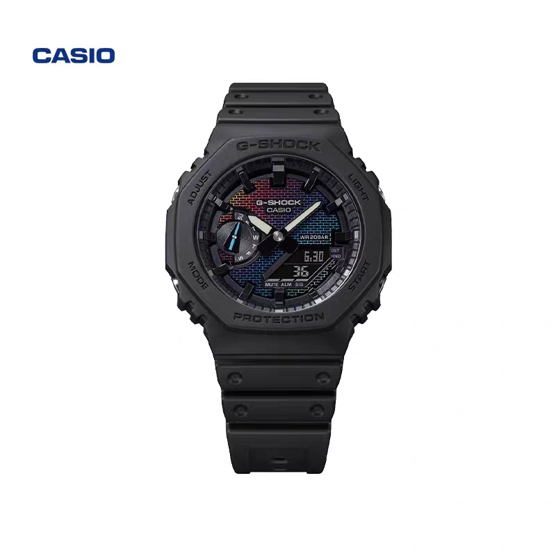 Casio G-SHOCK Rainbow Brick Wall Series Fashion Watches - cnluxepick