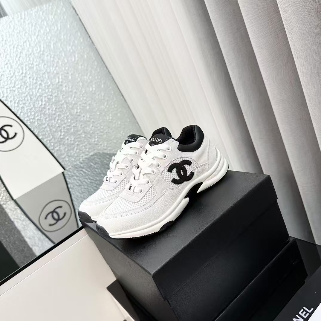 Chanel * SS woolen splicing casual sports shoes - cnluxepick