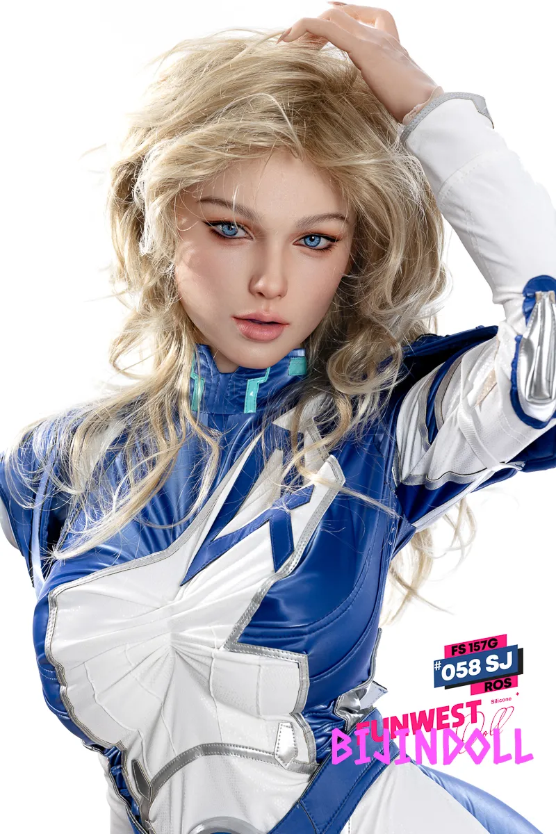 Funwest 157cm G-Cup Silicone Sex Doll Eloise Head #058SJ Real Skin Texture